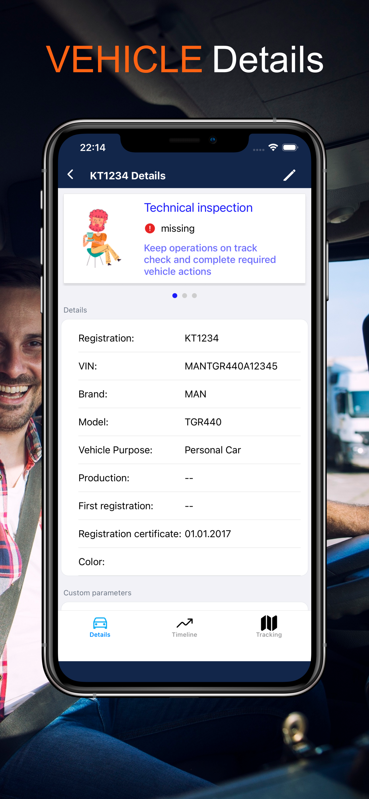 Vehicle details